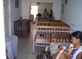 Os dormitórios acomodam de bebês a adolescentes.